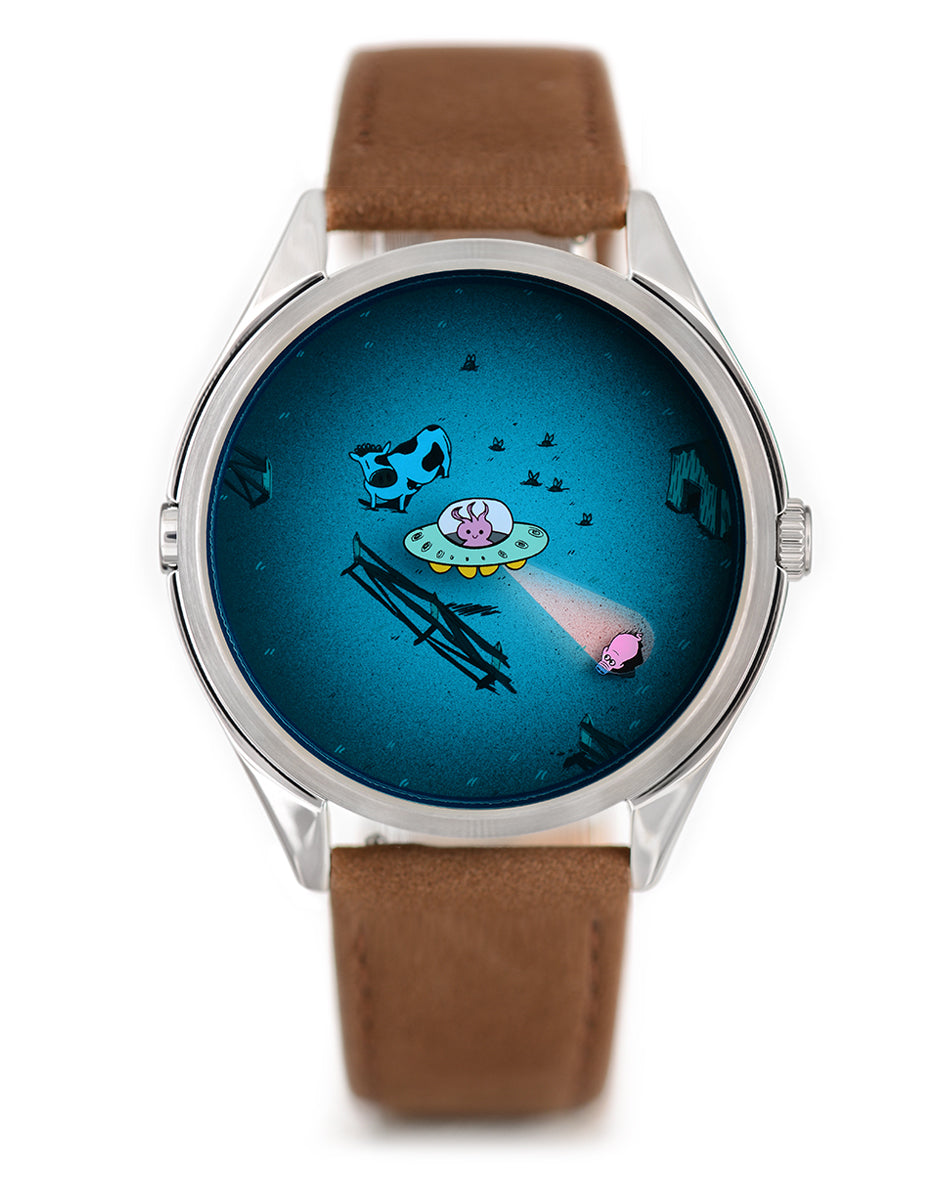 Beam me up! | UFO watch | Xavier Broche X Mr Jones Watches