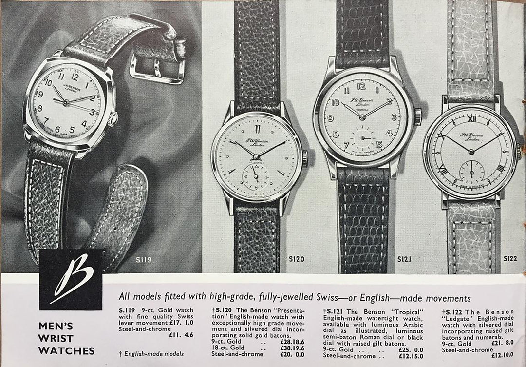 Smiths for Benson, Everest pattern