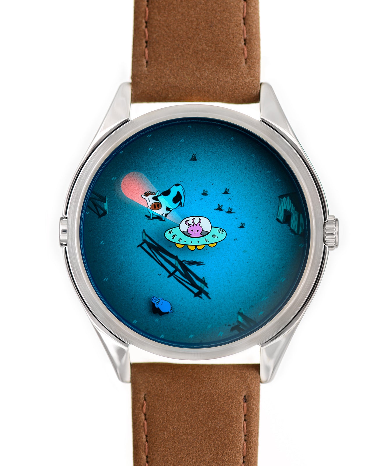 Beam me up! | UFO watch | Xavier Broche X Mr Jones Watches