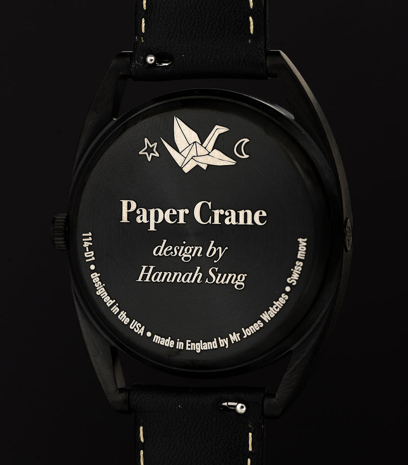 Paper Crane  Hannah Sung X Mr Jones Watches