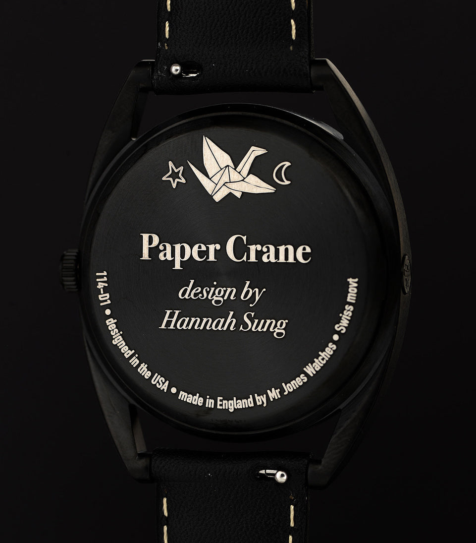 Paper Crane Hannah Sung X Mr Jones Watches