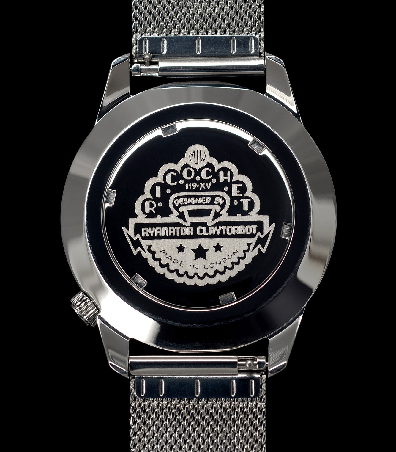 Pinball Watch Ricochet XL | 45mm | Pinball inspired watch | Ryan Claytor X Mr Jones ...