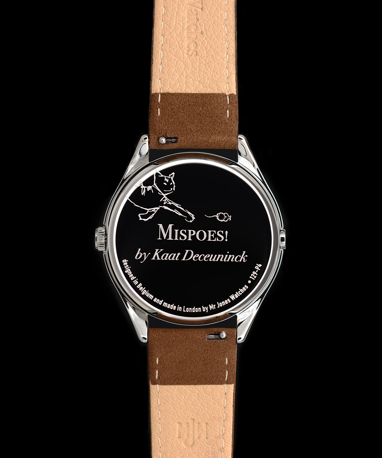 Mispoes! | Cat watch | Kaat Deceuninck X Mr Jones Watches