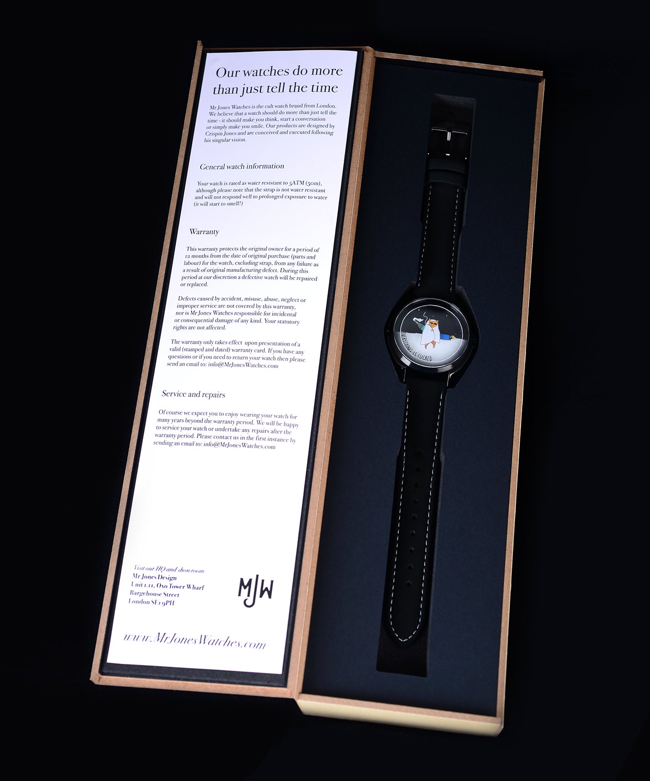 Feline Fine watch | Eleanor Dalzell X Mr Jones Watches