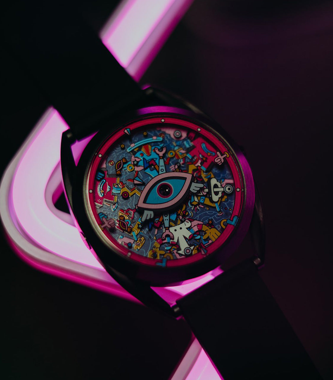 Khaosify | Colorful Watch | Mister Phil X Mr Jones Watches