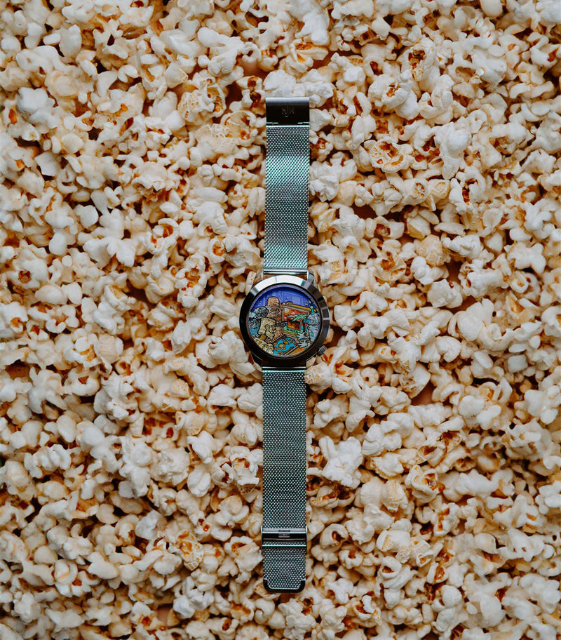 Discjocket Watch Ricochet XL | 45mm | Pinball inspired watch | Ryan Claytor X Mr Jones ...