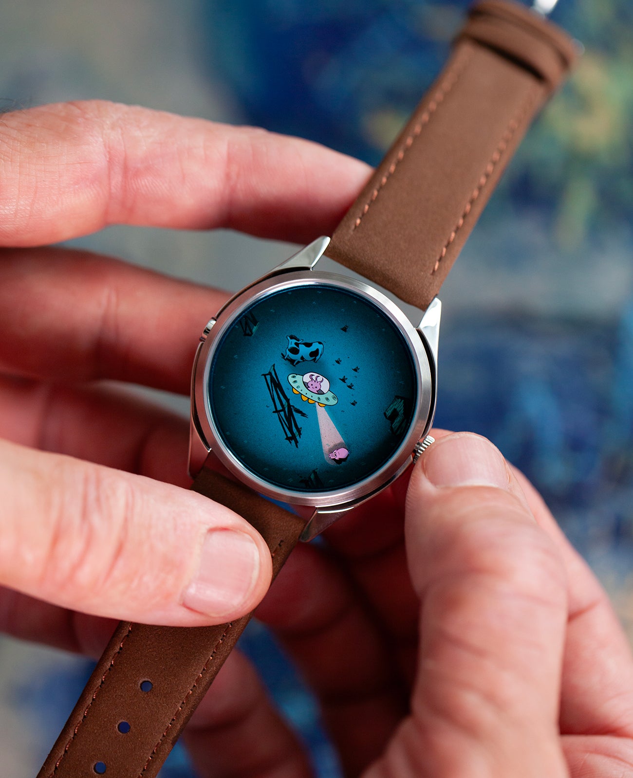 Beam me up! | UFO watch | Xavier Broche X Mr Jones Watches