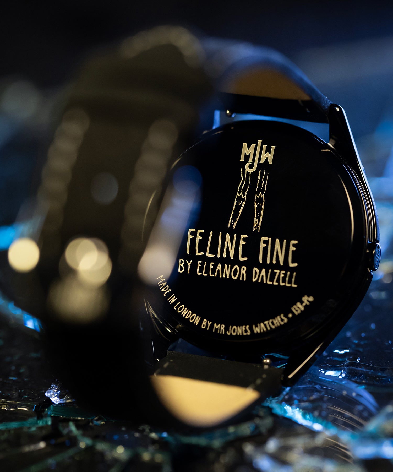 Feline Fine watch | Eleanor Dalzell X Mr Jones Watches