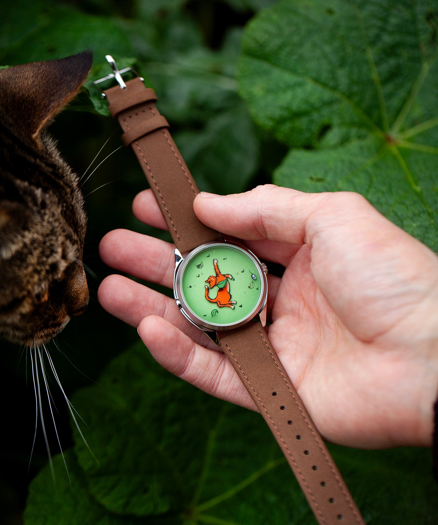 CAT. watch   猫ミュージック時計 Mispoes! | Cat watch | Kaat Deceuninck X Mr Jones Watches