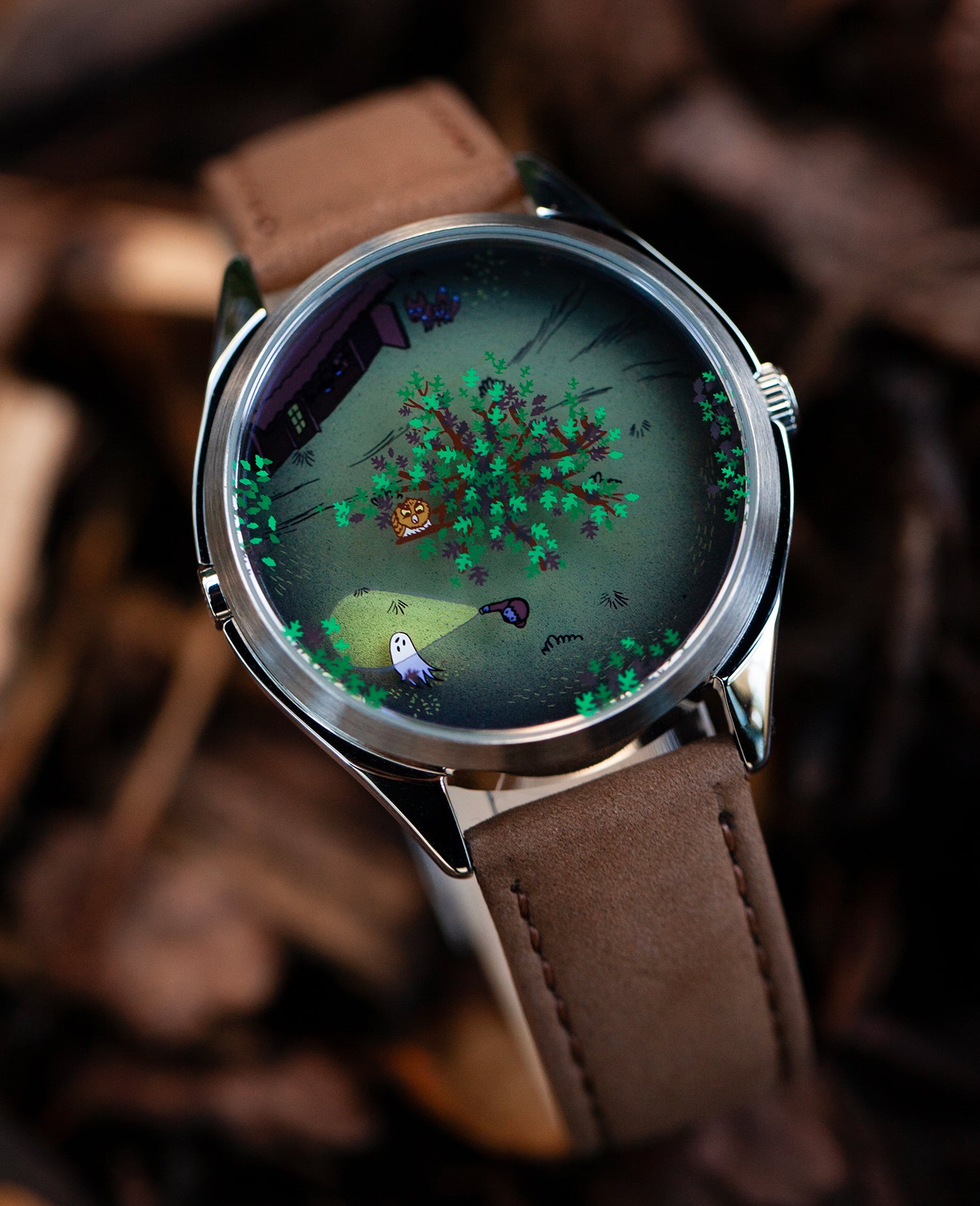 Night Howl watch | Xavier Broche X Mr Jones Watches