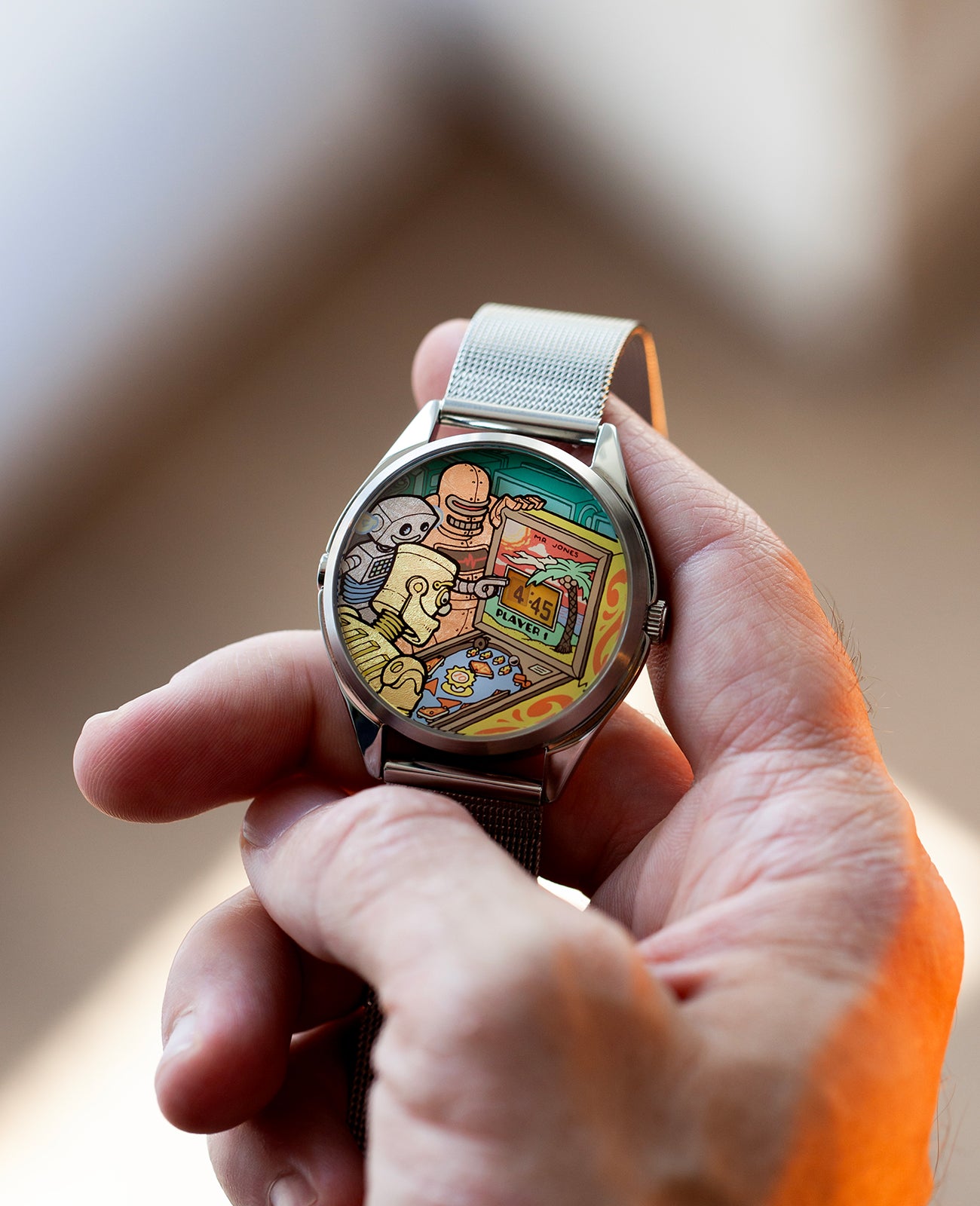Ricochet | Pinball inspired watch | Ryan Claytor X Mr Jones Watches