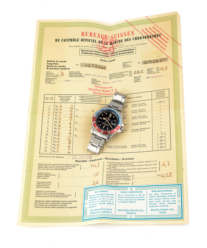 Rolex GMT Master 1675 (1961)