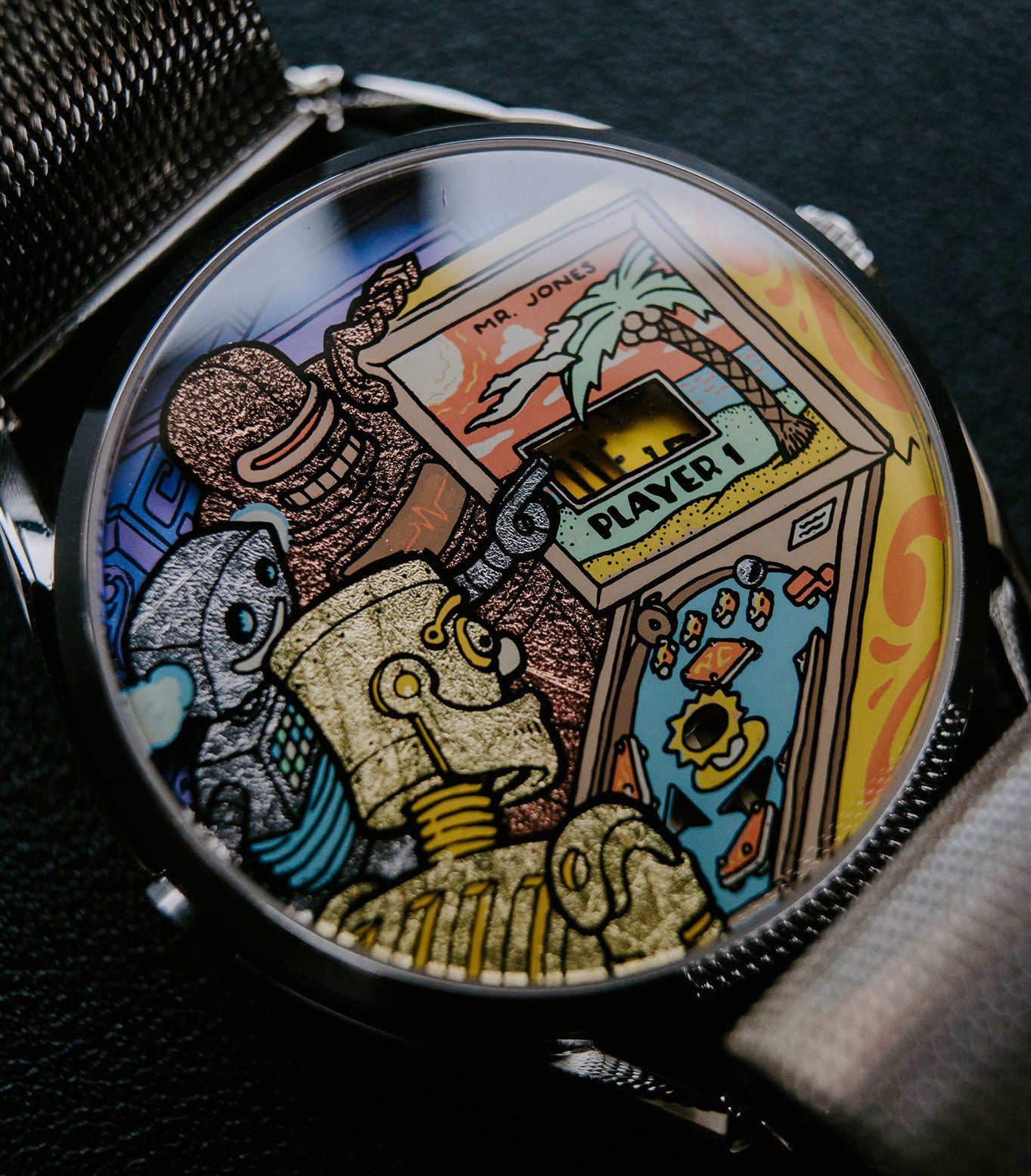 Ricochet | Pinball watch | Ryan Claytor X Mr Jones Watches