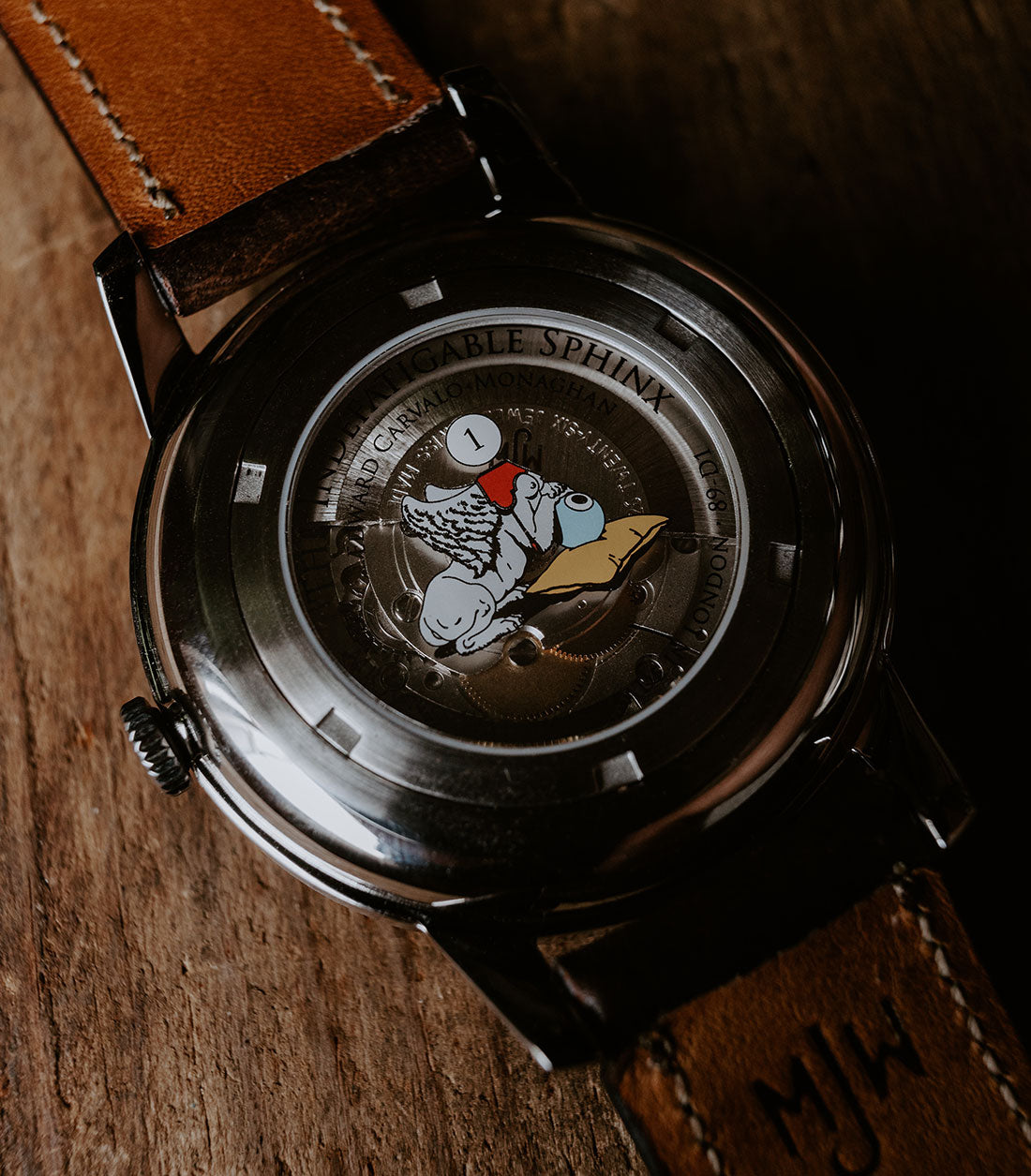 The Indefatigable Sphinx | Edward Carvalho-Monaghan X Mr Jones Watches