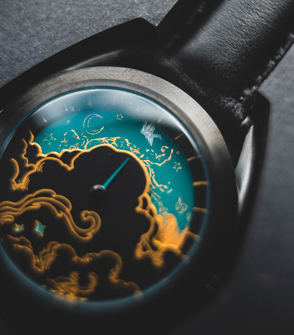 鶴 The Crane アナログレコード R&B SSW Paper Crane (ltd) | Hannah Sung X Mr Jones Watches